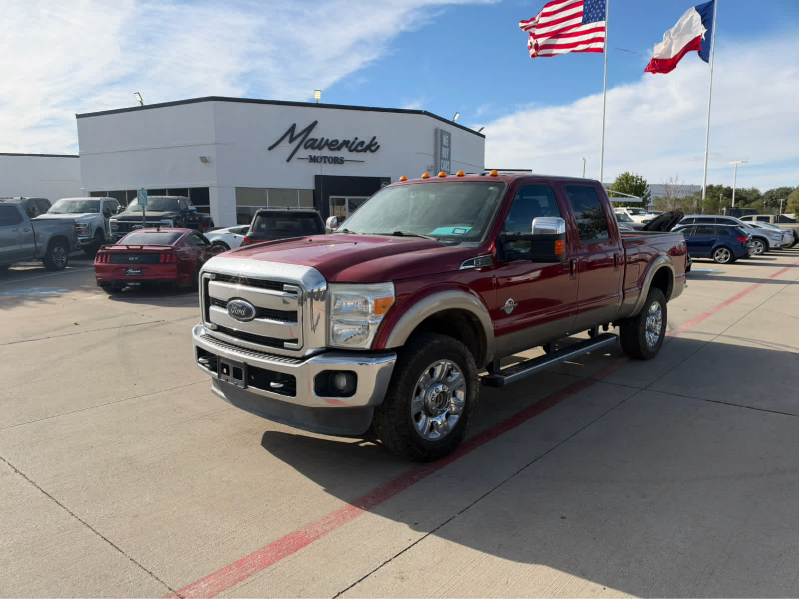 Used 2014 Ford Super Duty F-250 Pickup Lariat 4WD Crew Cab 156 Truck