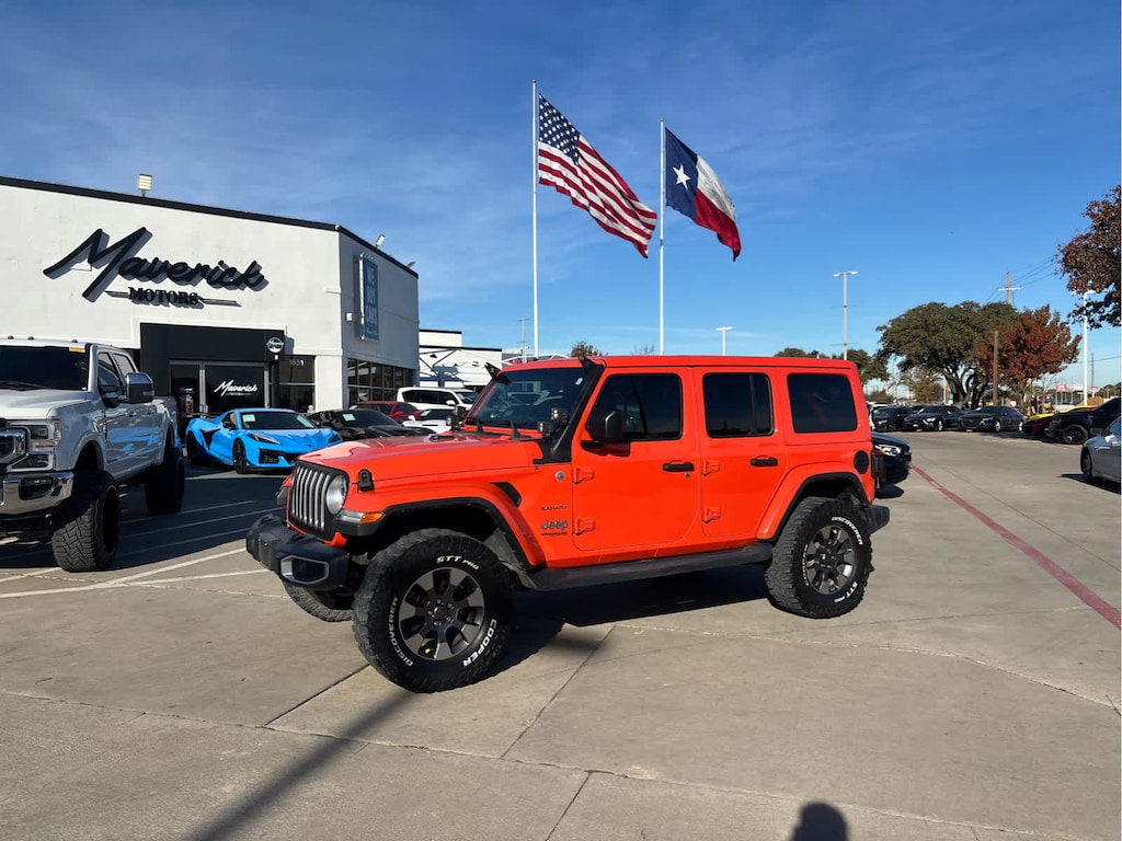 Used 2018 Jeep Wrangler Unlimited Sahara SUV