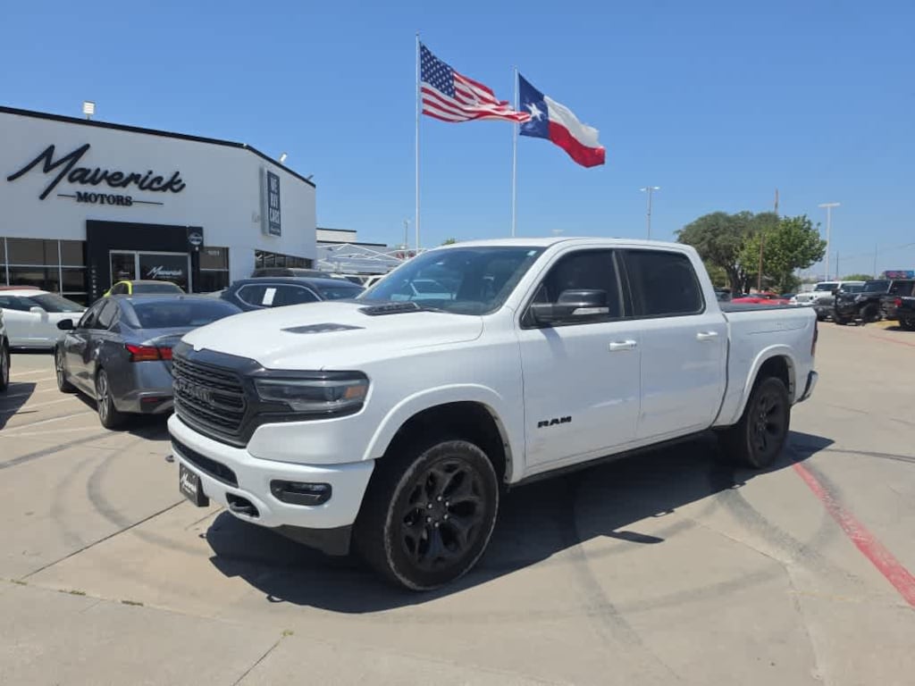 Used 2021 Ram 1500 Limited 4x4 Crew Cab 57 Box Truck