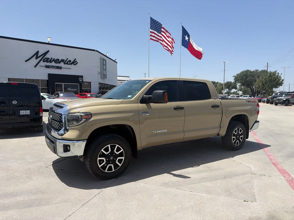 Used 2019 Toyota Tundra SR5 Crewmax 5.5 Bed 5.7L FFV (GS) Truck