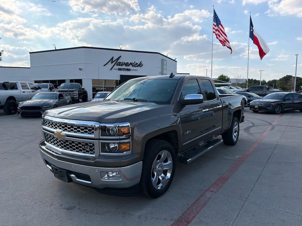 Used 2015 Chevrolet Silverado 1500 LTZ 2WD Double Cab 143.5 Truck