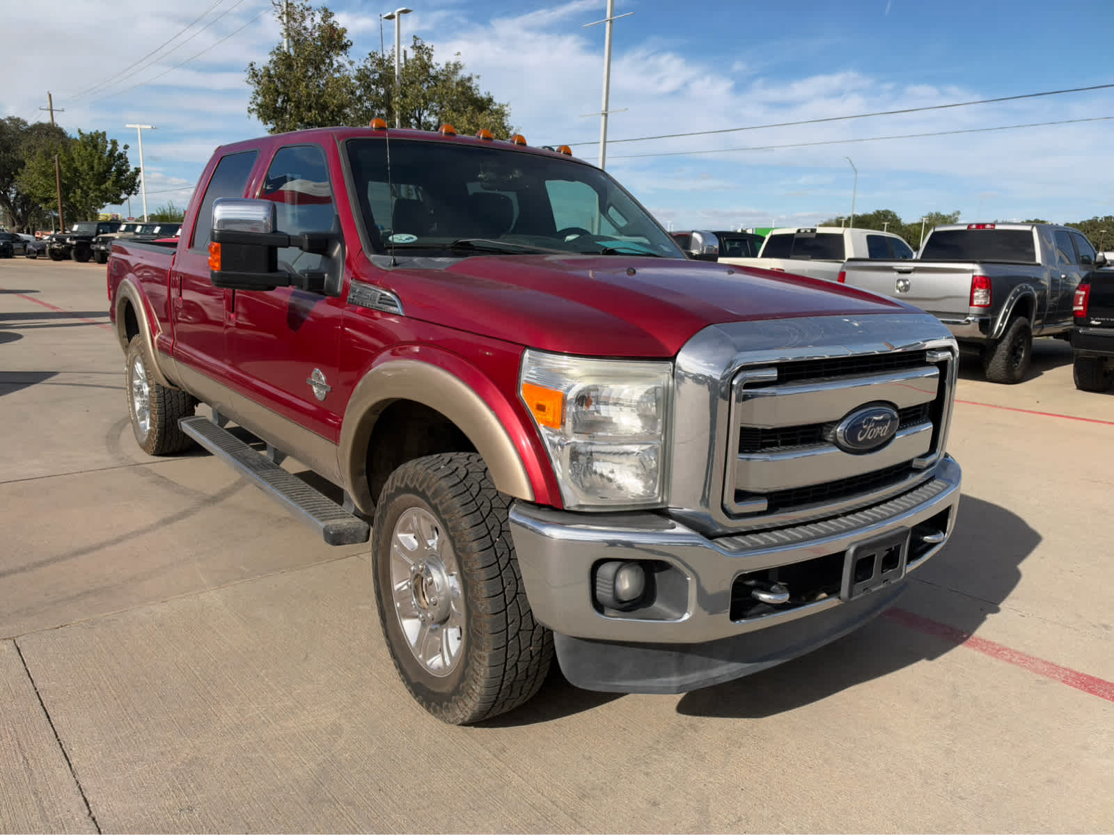 Used 2014 Ford Super Duty F-250 Pickup Lariat 4WD Crew Cab 156 Truck