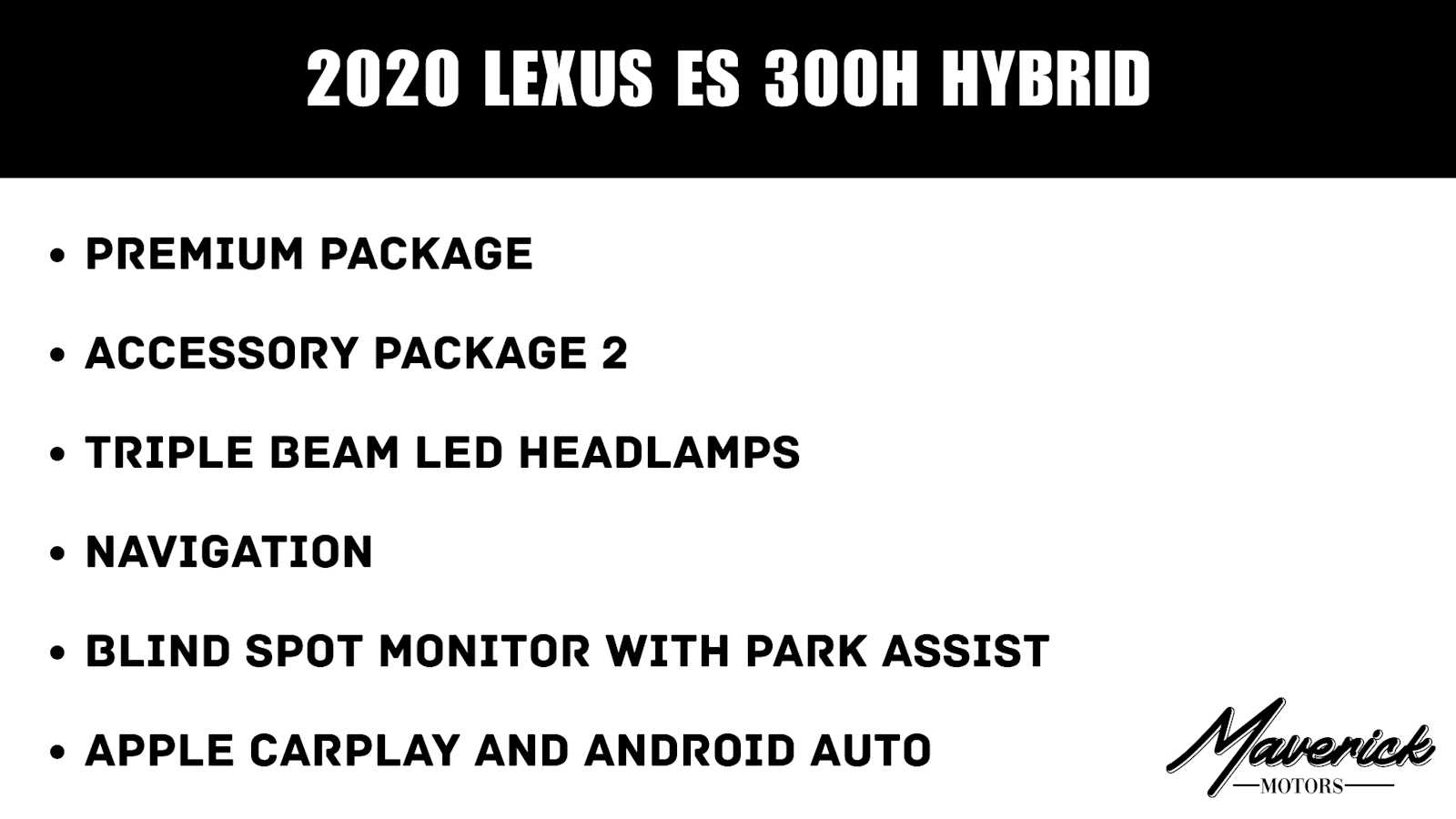 Used 2020 Lexus ES 300h Sedan