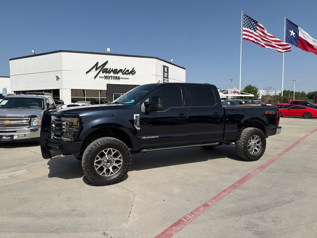 Used 2021 Ford Super Duty F-250 Pickup Lariat 4WD Crew Cab 6.75 Box Truck