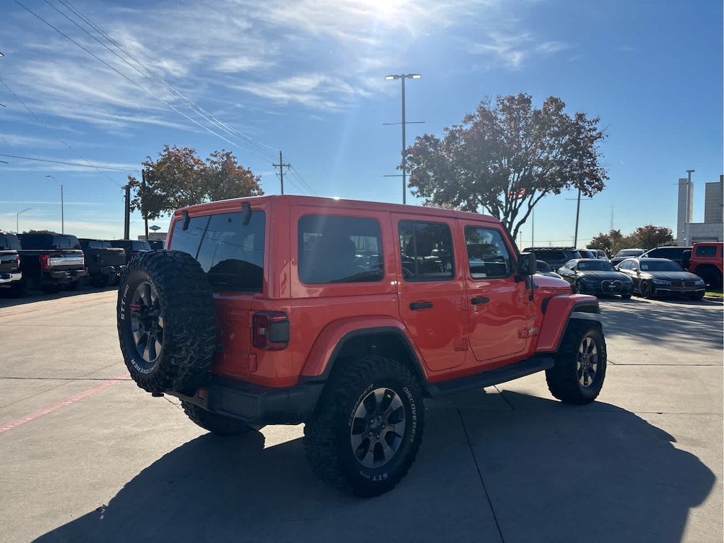 Used 2018 Jeep Wrangler Unlimited Sahara SUV