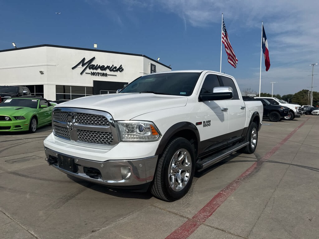 Used 2018 Ram 1500 Laramie 4x4 Crew Cab 57 Box Truck