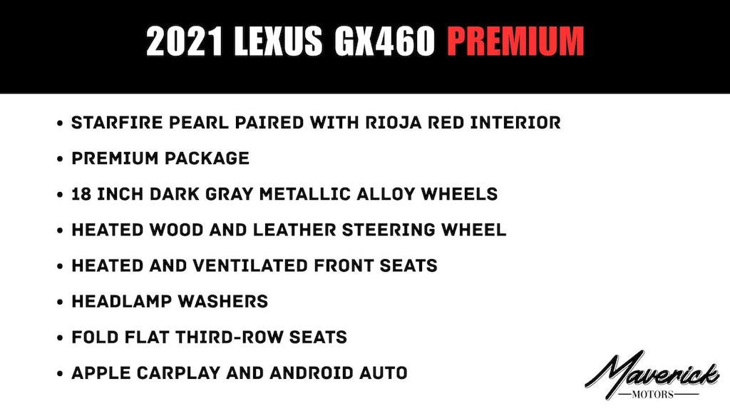 Used 2021 Lexus GX 460 Premium SUV