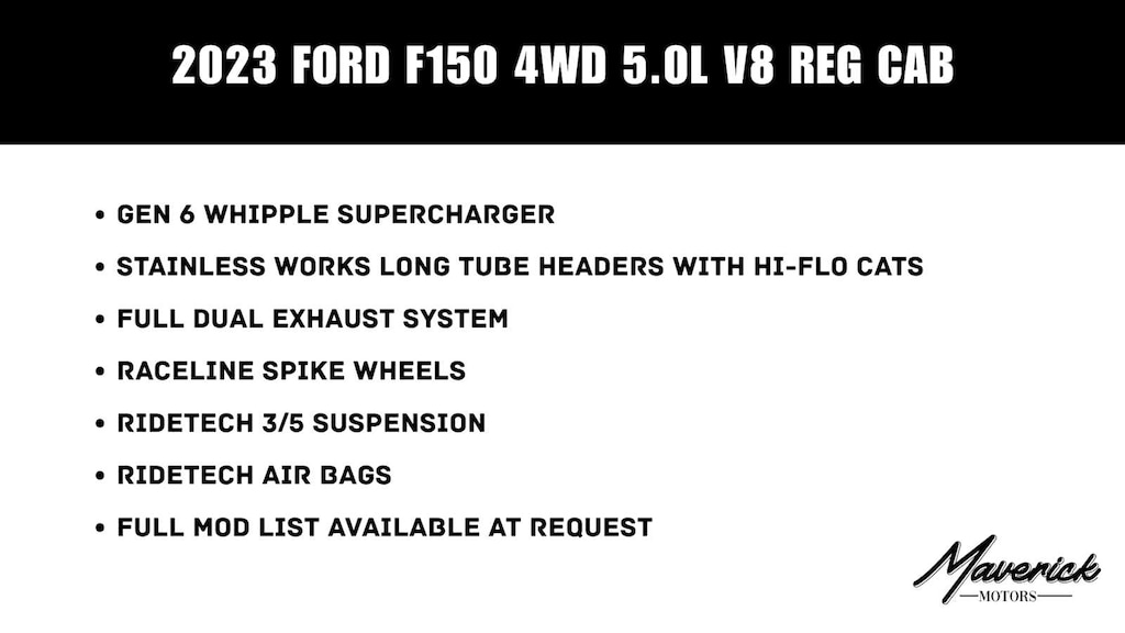 Used 2023 Ford F-150 XLT 4WD Reg Cab 6.5 Box Truck