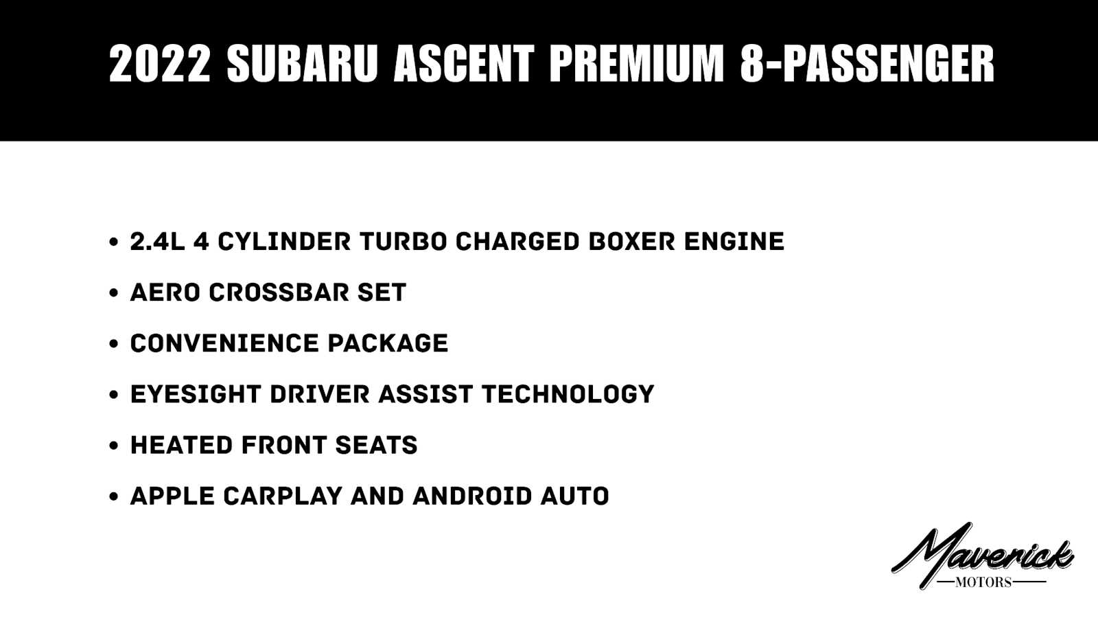 2022 Subaru Ascent Premium - Photo 63