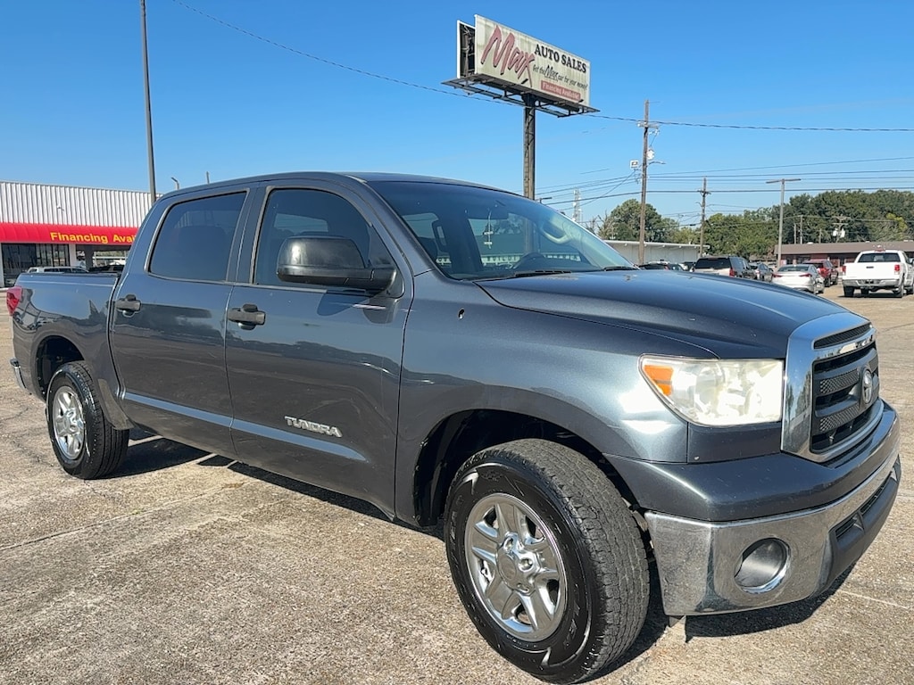 Used 2010 Toyota Tundra 2WD Truck CREW 2WD V8 4.6 G CrewMax 4.6L V8 6-Spd AT