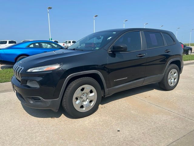 Used 2014 Jeep Cherokee Sport with VIN 1C4PJLAB5EW245099 for sale in Kansas City