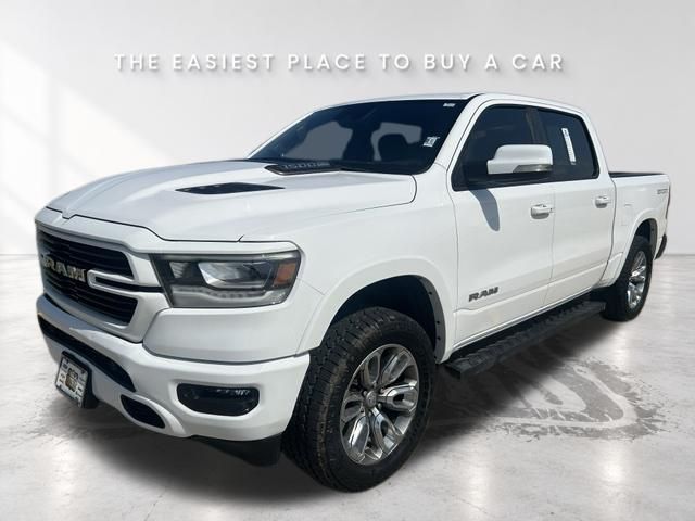 Used 2021 RAM Ram 1500 Pickup Laramie with VIN 1C6SRFJT9MN510468 for sale in Kansas City