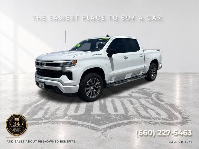 Used 2024 Chevrolet Silverado 1500 RST with VIN 1GCUDEE87RZ194942 for sale in Kansas City
