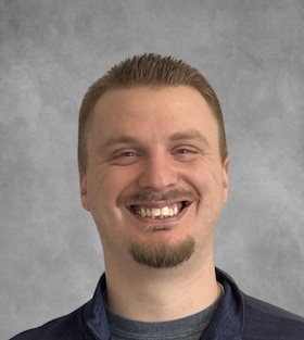 Staff member Jordan Purvis from 9ad85b66e1bd