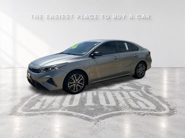 Used 2022 Kia FORTE GT-Line with VIN 3KPF54AD7NE439845 for sale in Kansas City