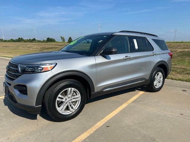 Used 2023 Ford Explorer XLT with VIN 1FMSK8DH1PGA47603 for sale in Kansas City