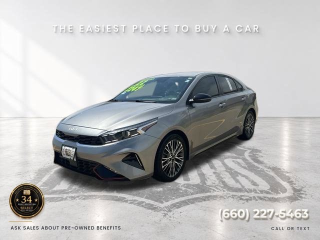 Used 2022 Kia FORTE GT-Line with VIN 3KPF54AD7NE439845 for sale in Clinton, MO