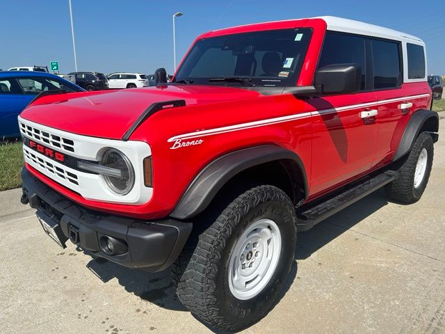Used 2023 Ford Bronco 4-Door Heritage Editon with VIN 1FMEE4DP1PLA41523 for sale in Kansas City