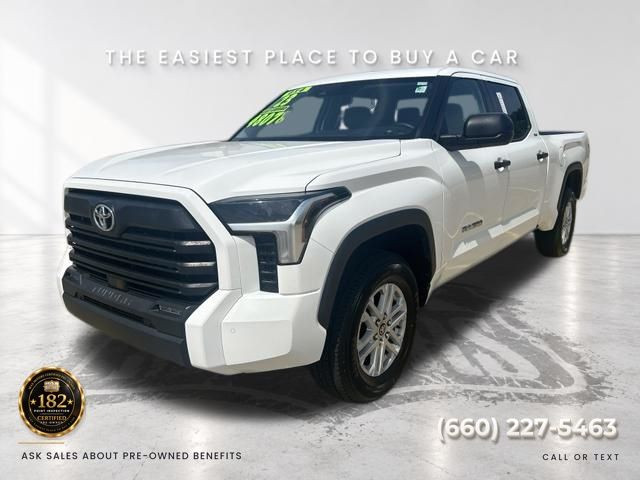 Used 2023 Toyota Tundra SR5 with VIN 5TFLA5EC9PX020341 for sale in Kansas City