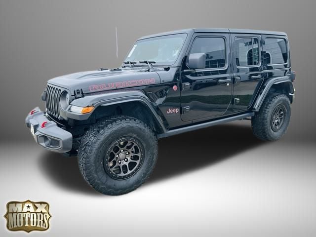 Used 2022 Jeep Wrangler Unlimited Rubicon with VIN 1C4HJXFNXNW271860 for sale in Kansas City