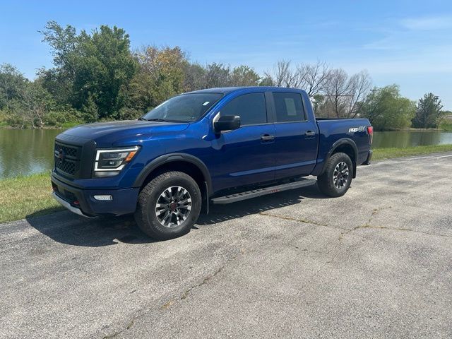 Used 2024 Nissan Titan PRO-4X with VIN 1N6AA1ED4RN109965 for sale in Kansas City
