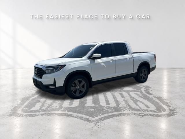 Used 2023 Honda Ridgeline RTL with VIN 5FPYK3F59PB028366 for sale in Kansas City