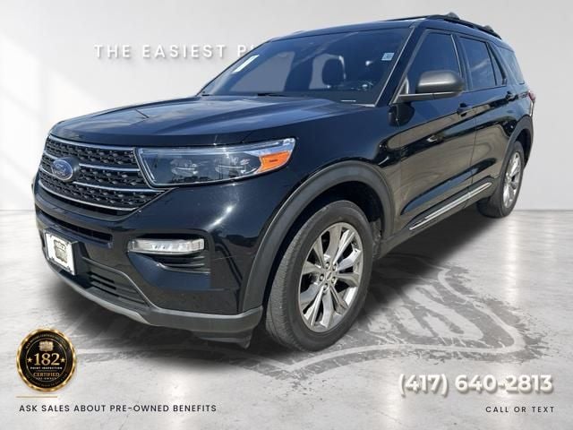Used 2023 Ford Explorer XLT with VIN 1FMSK8DH3PGA11556 for sale in Kansas City