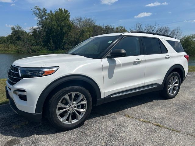 Used 2023 Ford Explorer XLT with VIN 1FMSK8DH6PGA13902 for sale in Kansas City