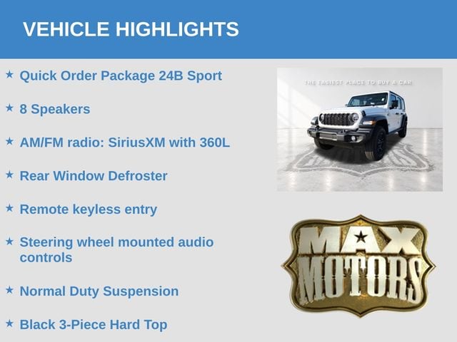 2026 Jeep Wrangler 4-Door Sport - Photo 6