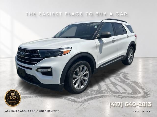 Used 2023 Ford Explorer XLT with VIN 1FMSK8DH6PGA13902 for sale in Kansas City