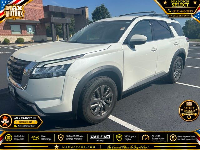 Used 2022 Nissan Pathfinder SV with VIN 5N1DR3BA5NC255789 for sale in Kansas City