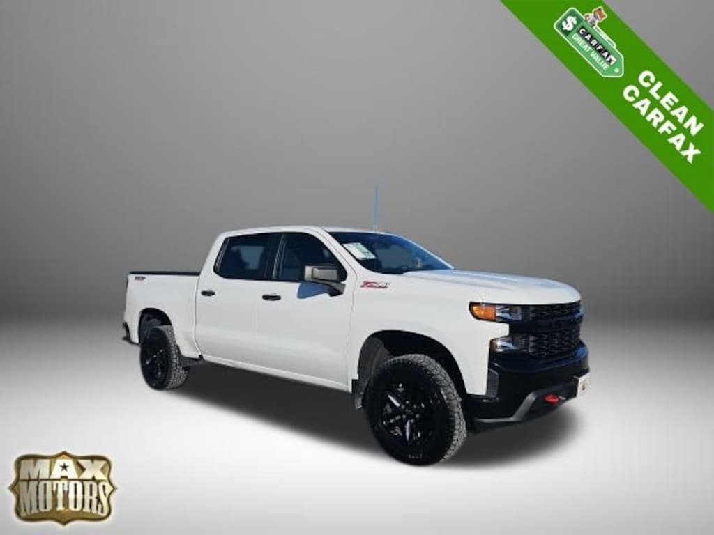Used 2019 Chevrolet Silverado 1500 Silverado Custom Trail Boss Truck Crew Cab