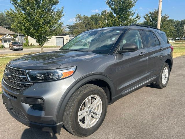 Used 2023 Ford Explorer XLT with VIN 1FMSK8DH9PGA91073 for sale in Kansas City
