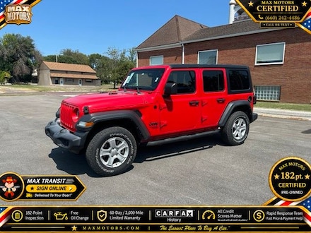 2021 Jeep Wrangler Unlimited Sport S SUV