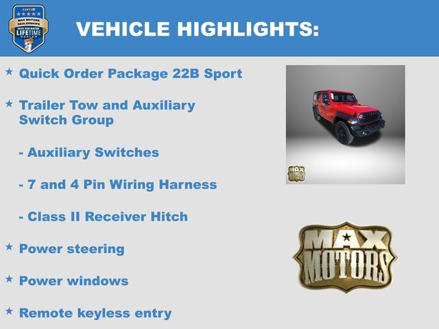 2026 Jeep Wrangler 4-Door Sport - Photo 6