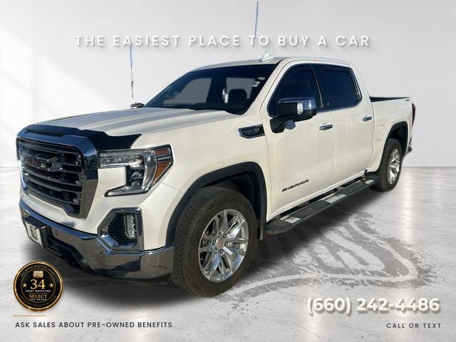 Used 2020 GMC Sierra 1500 SLT with VIN 3GTU9DED3LG389159 for sale in Kansas City
