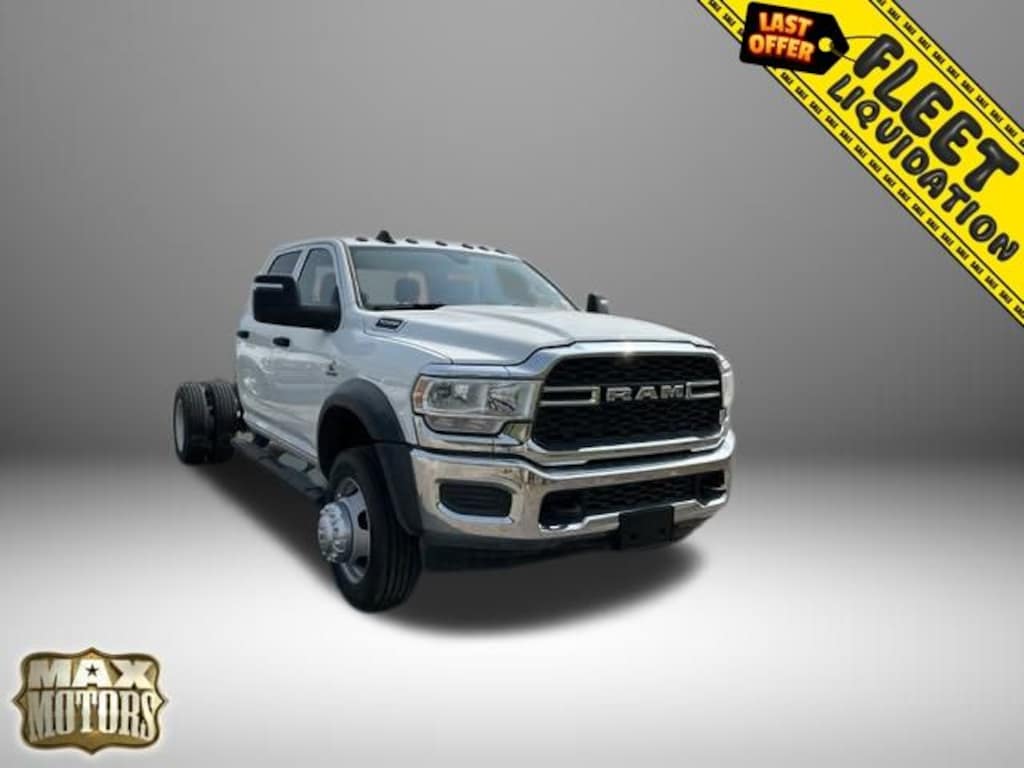 New 2024 Ram 5500 Chassis Cab 5500 TRADESMAN CHASSIS CREW CAB 4X4 60' CA Pickup