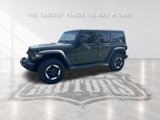 Used 2021 Jeep Wrangler Unlimited Rubicon with VIN 1C4HJXFG9MW526126 for sale in Kansas City