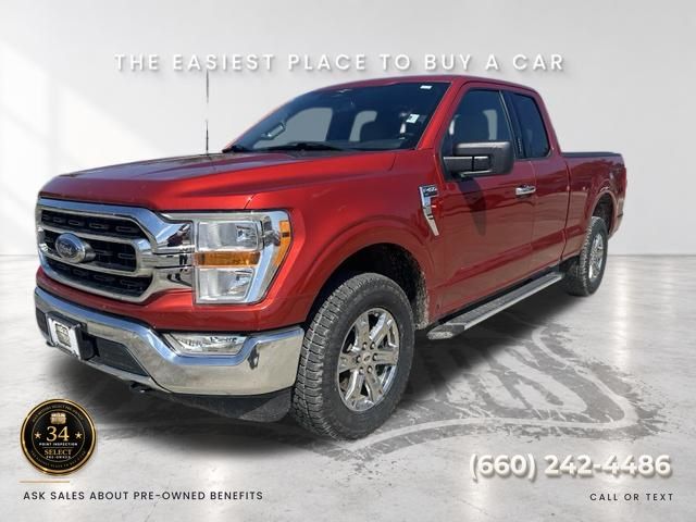 Used 2023 Ford F-150 XLT with VIN 1FTFX1E83PKF86119 for sale in Kansas City