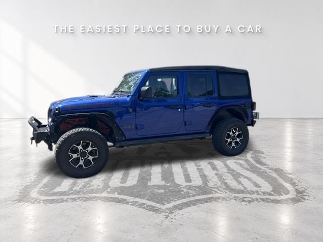 Used 2019 Jeep Wrangler Unlimited Rubicon with VIN 1C4HJXFG2KW502618 for sale in Kansas City