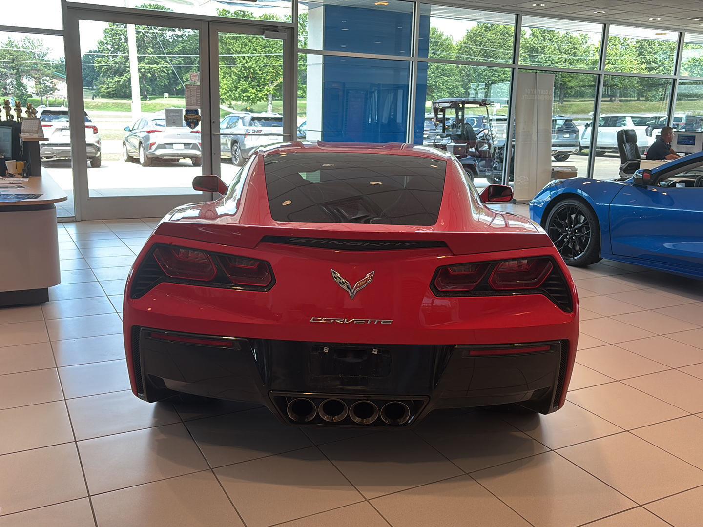 Used 2017 Chevrolet Corvette 2LT with VIN 1G1YD2D74H5105903 for sale in Kansas City