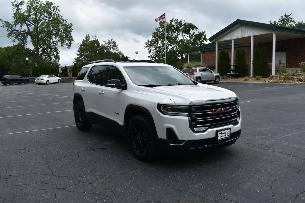 Used 2023 GMC Acadia AT4 with VIN 1GKKNLLS1PZ189924 for sale in Kansas City