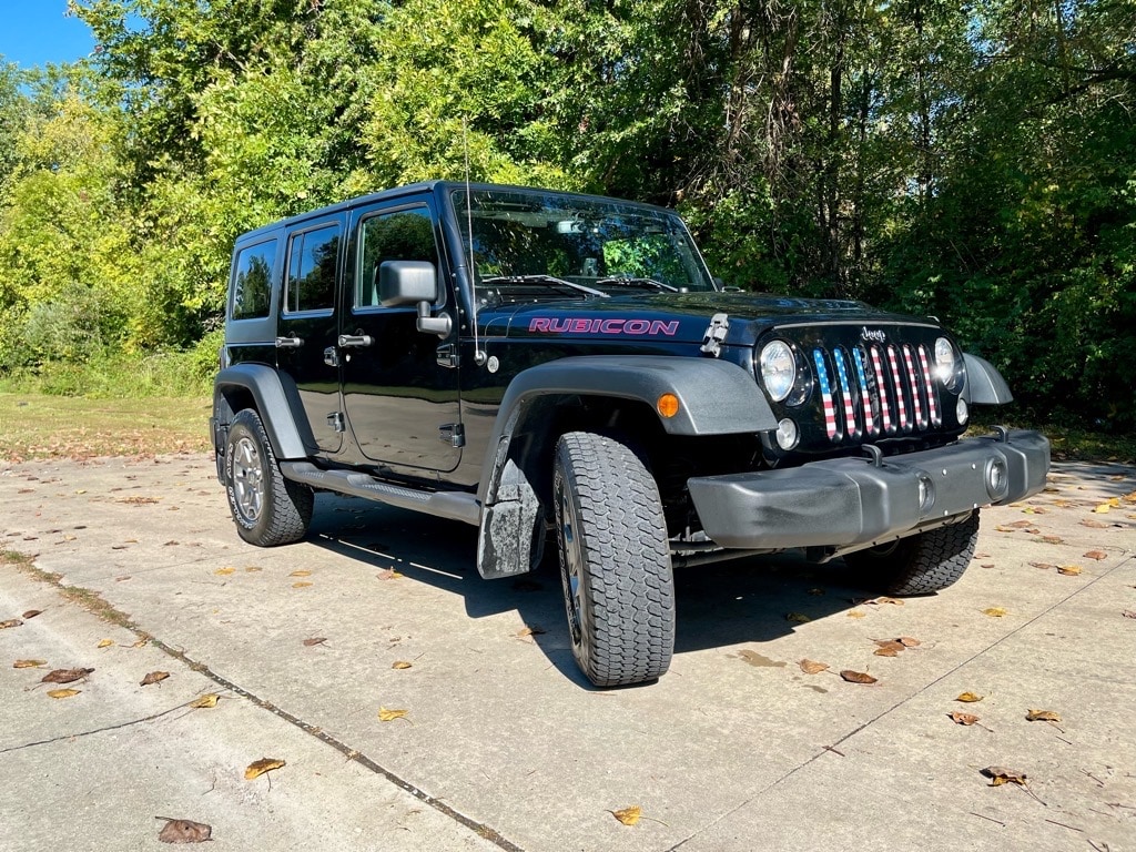 Used 2016 Jeep Wrangler Unlimited Rubicon with VIN 1C4BJWFG2GL164520 for sale in Salem, IL