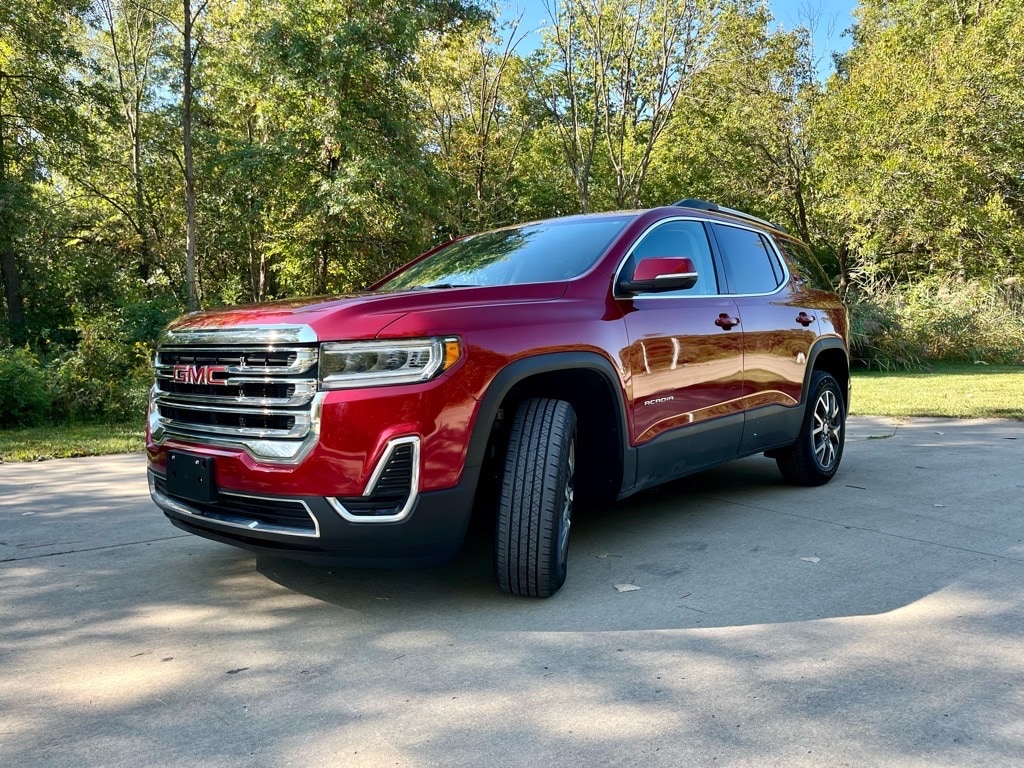 Used 2022 GMC Acadia SLE with VIN 1GKKNKL48NZ148361 for sale in Salem, IL