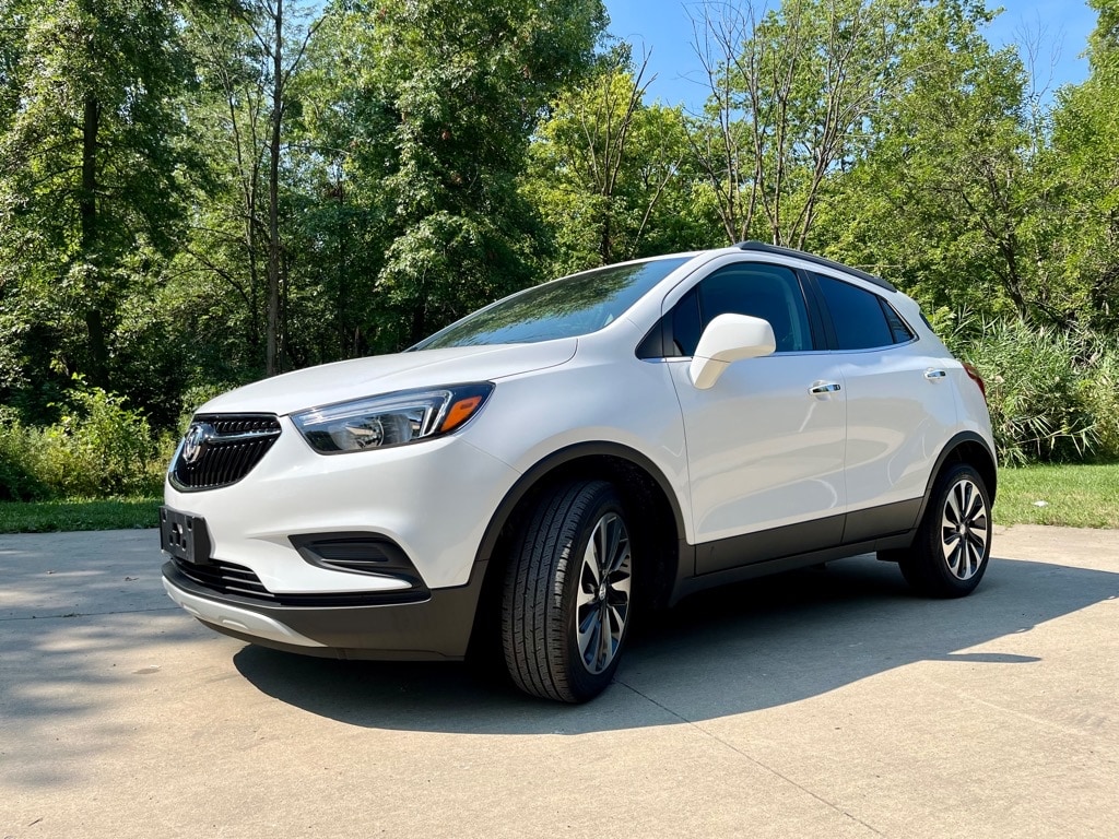 Used 2021 Buick Encore Preferred with VIN KL4CJASB1MB324805 for sale in Salem, IL