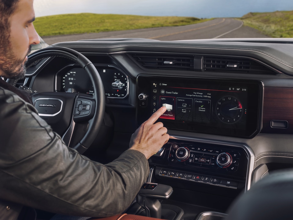 2026 GMC Sierra 1500 Denali Interior Towing Technology