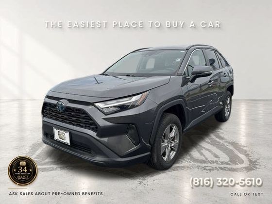 2023 Toyota RAV4 Hybrid XLE — actual unit photo