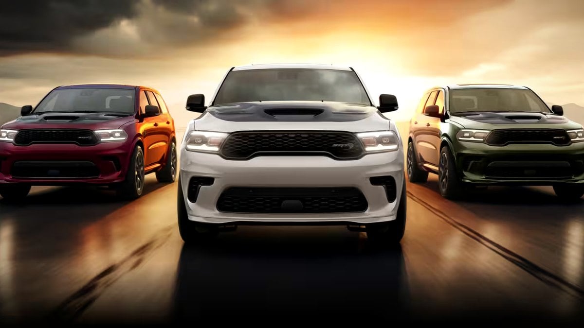 Dodge Durango lineup (photo for illustration)