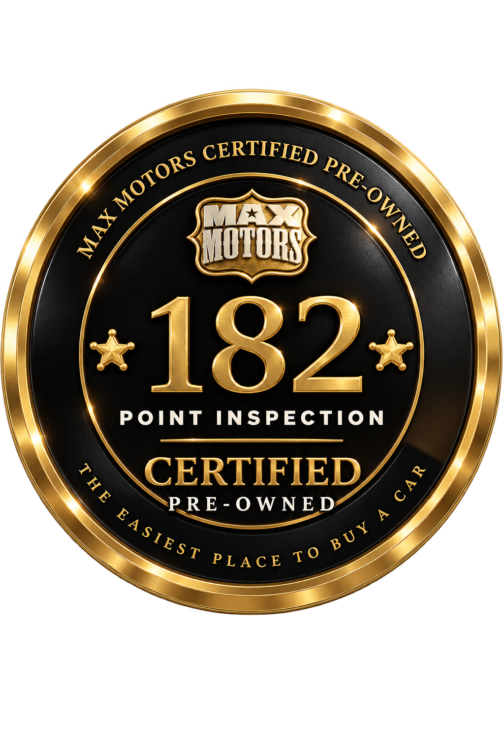 Max Certified Pre-Owned badge