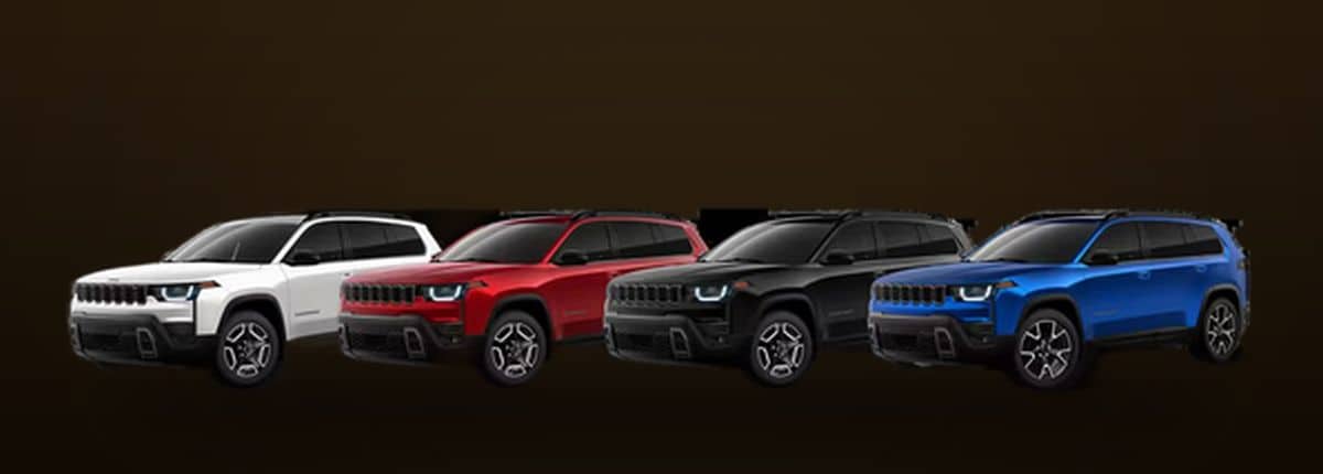 2026 Jeep Cherokee trim lineup (photo for illustration)